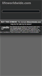 Mobile Screenshot of lifeworldwide.com